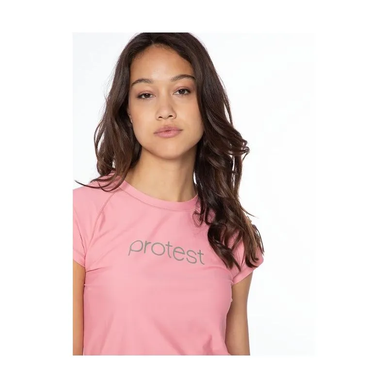 Camiseta de protección solar para mujer Protest Prtkilda Rashguard (Misty Rosepink)