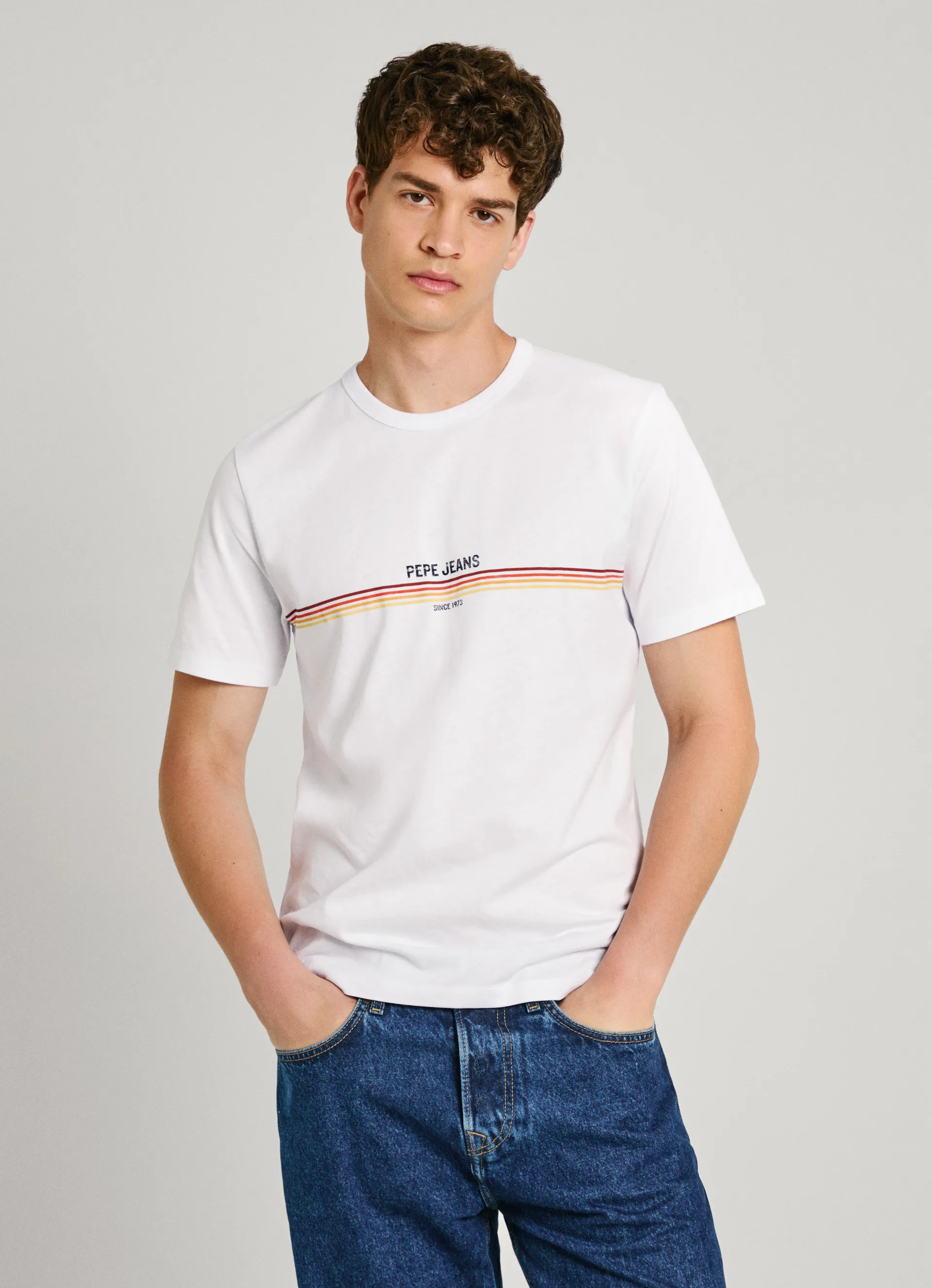 camiseta estampada fit regular