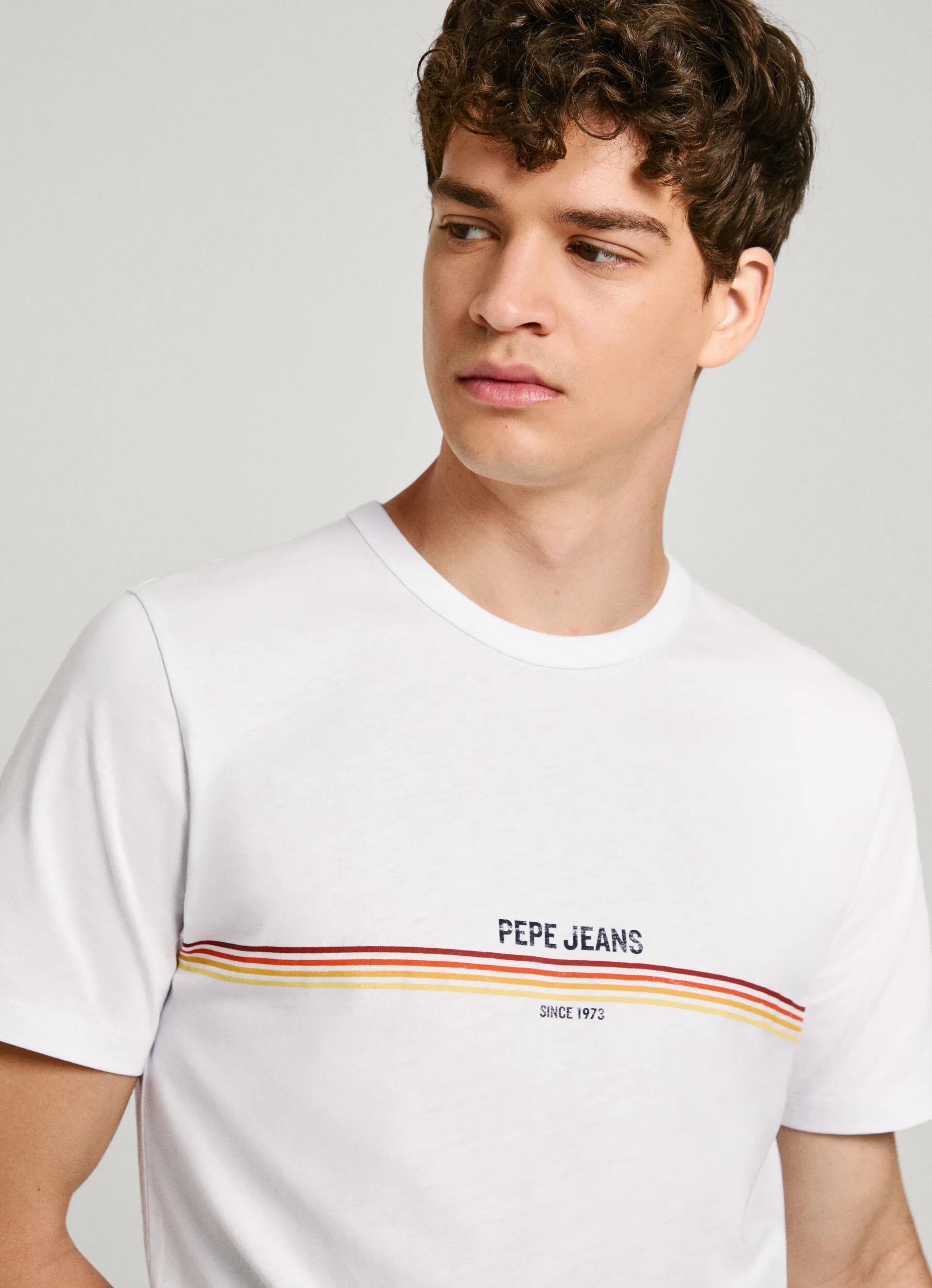 camiseta estampada fit regular