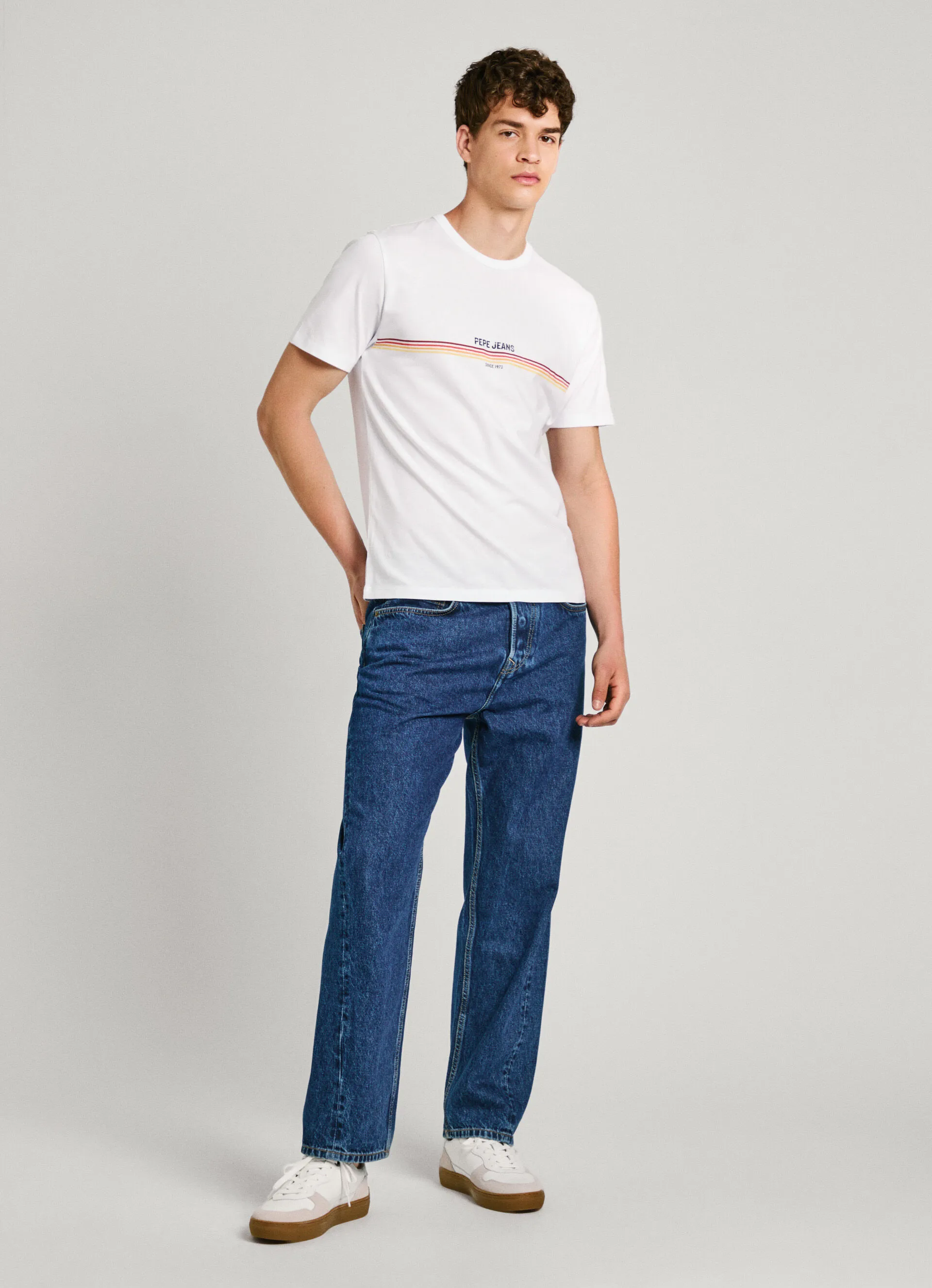 camiseta estampada fit regular