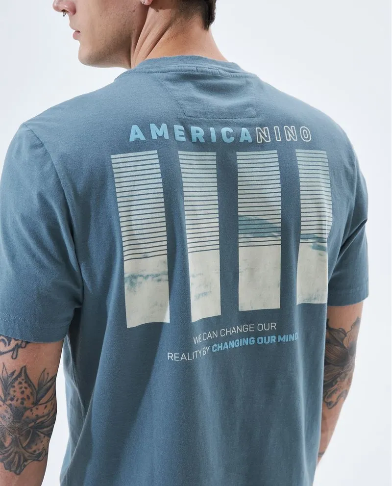 Camiseta estampada para hombre