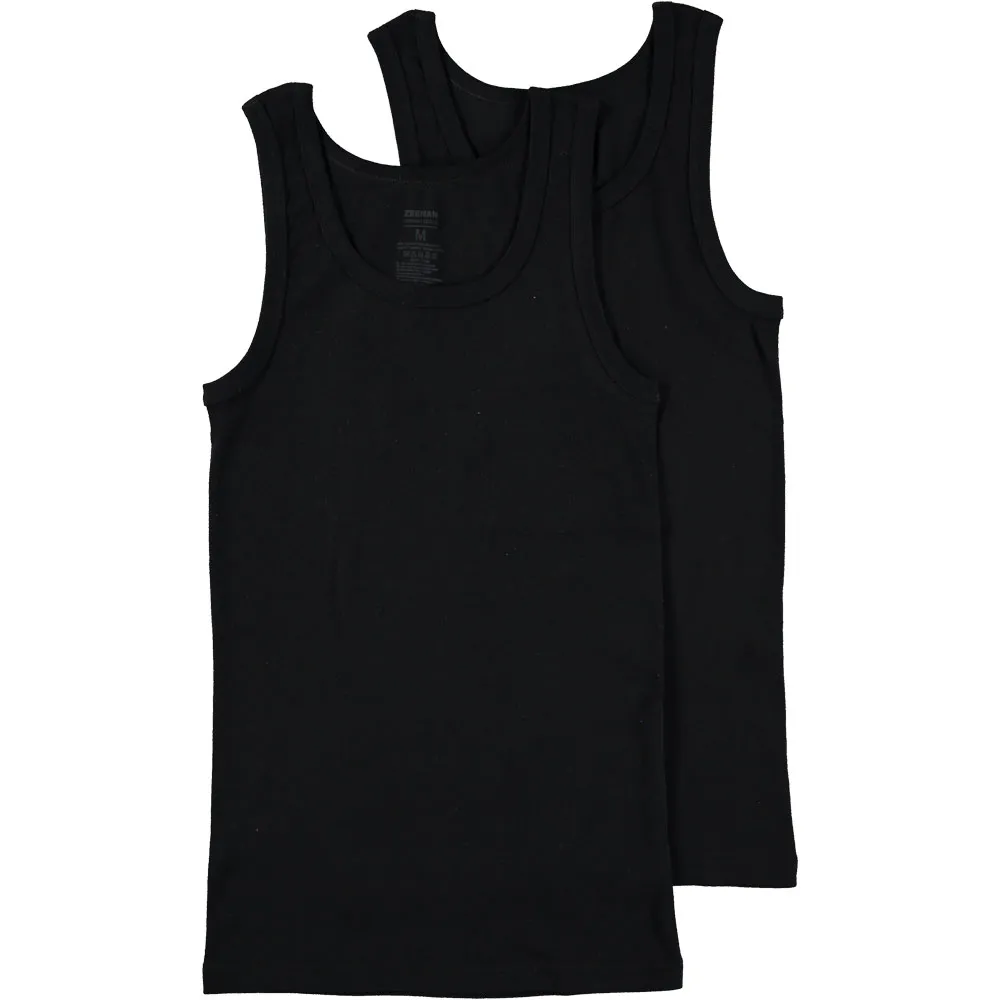 Camiseta interior de tirantes para hombre  Pack de 2
