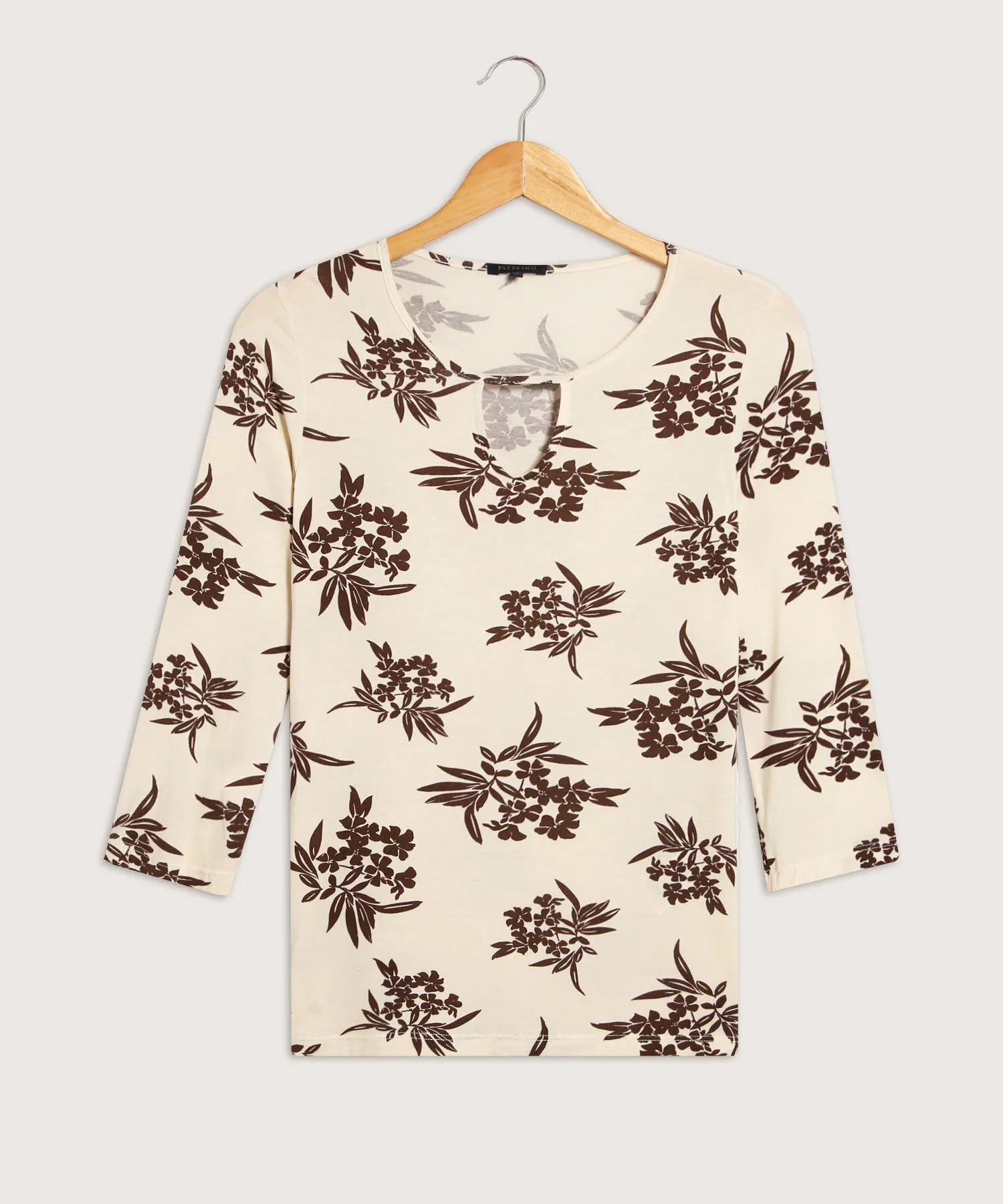 CAMISETA MANGA 3/4 ESTAMPADA