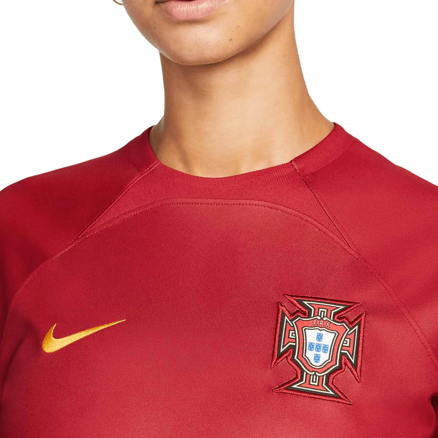 CAMISETA NIKE PORTUGAL MUJER 2022 2023 DRIFIT STADIUM