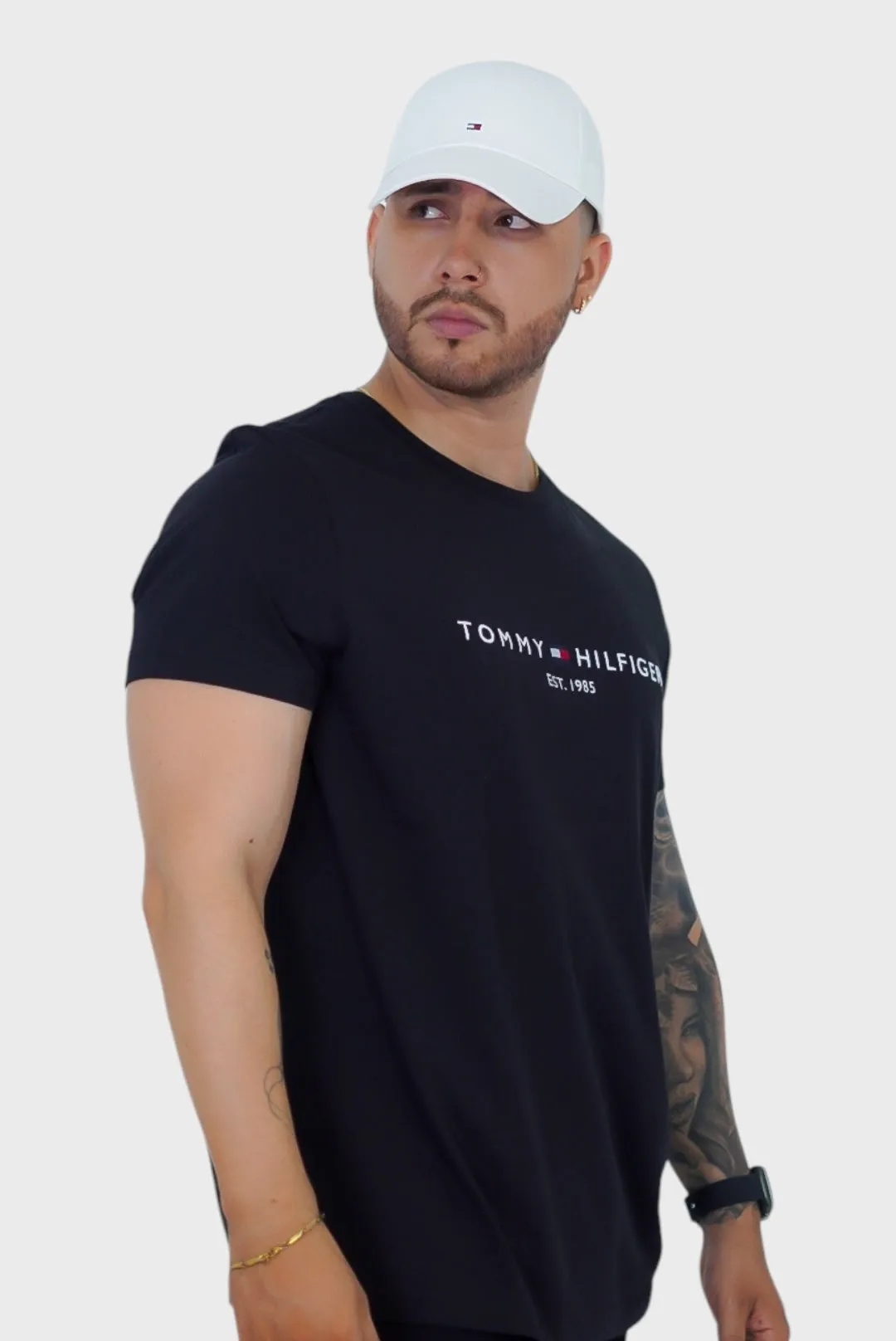 Camiseta Tommy Hilfiger Slim Black