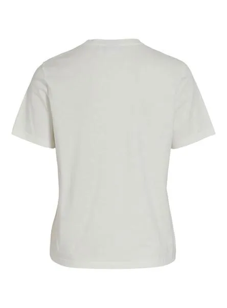 Camiseta Vila Sybil marrón para mujer