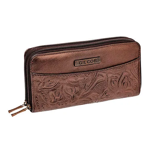 Cartera Exterior Piel sintetico Color Cafe de RBCOLLECTION