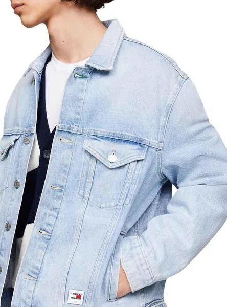 Cazadora Tommy Jeans Ryan Azul para Hombre
