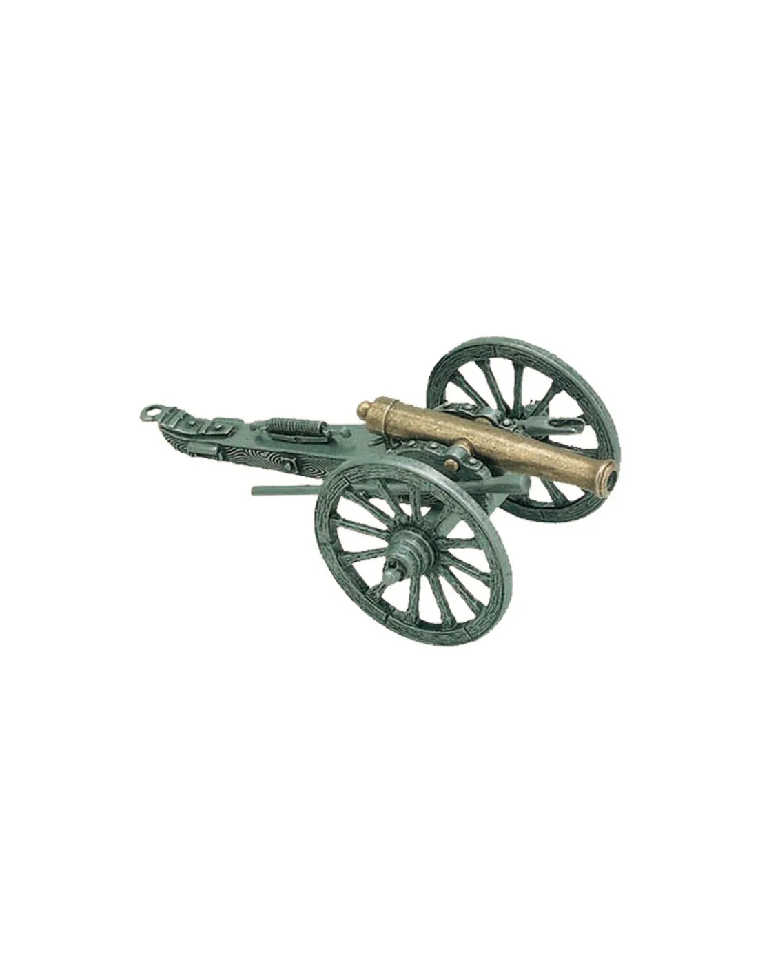 Cañón utilizado en la guerra civil EUA, 1861 (19 cms.)