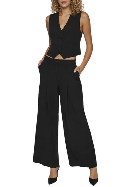 Chaleco Vila Visima Negro Para Mujer