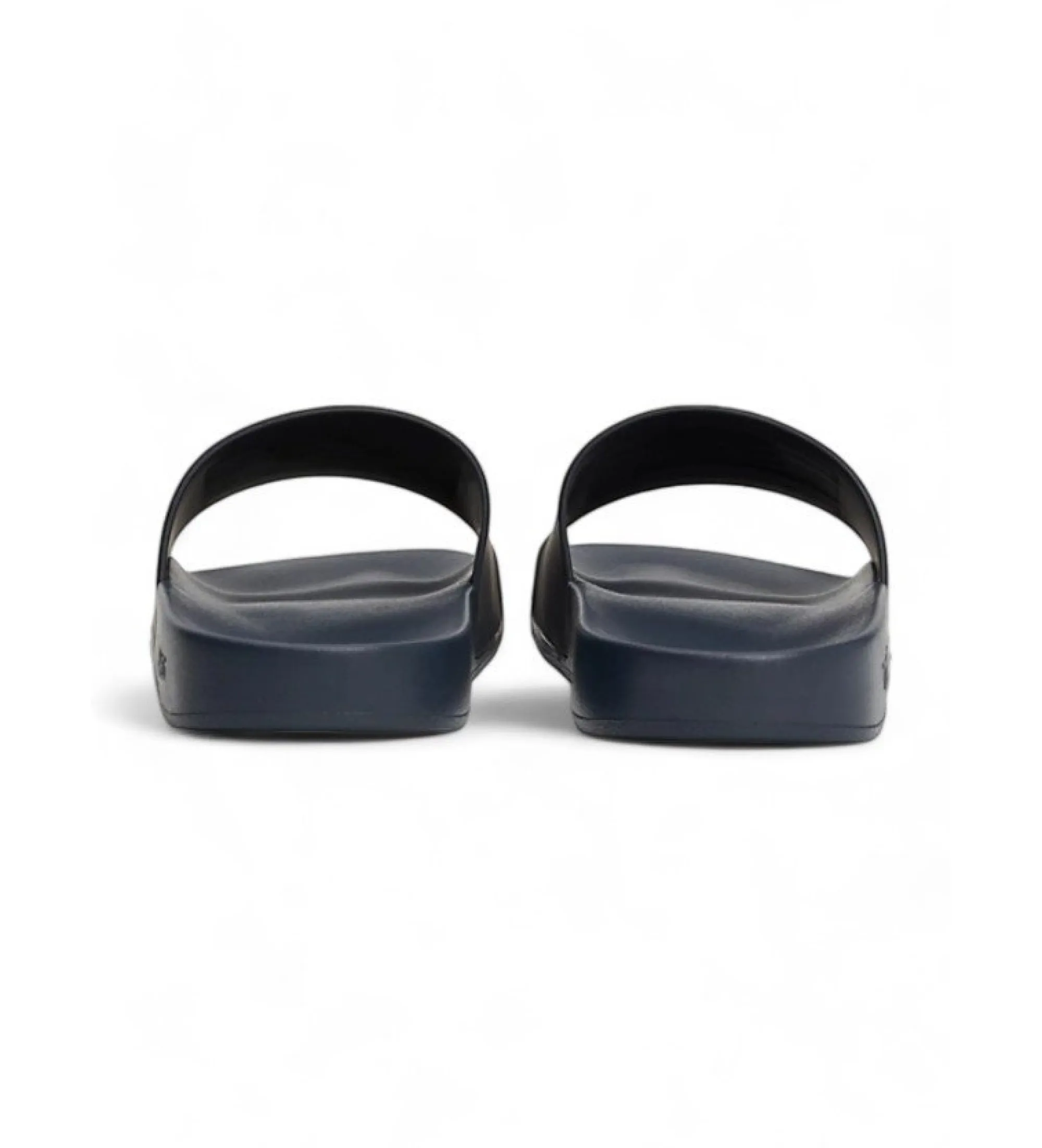 Chanclas con logo en relieve marino