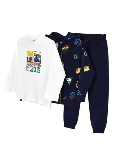 Chandal Mayoral Canguro Print Marino para Niño