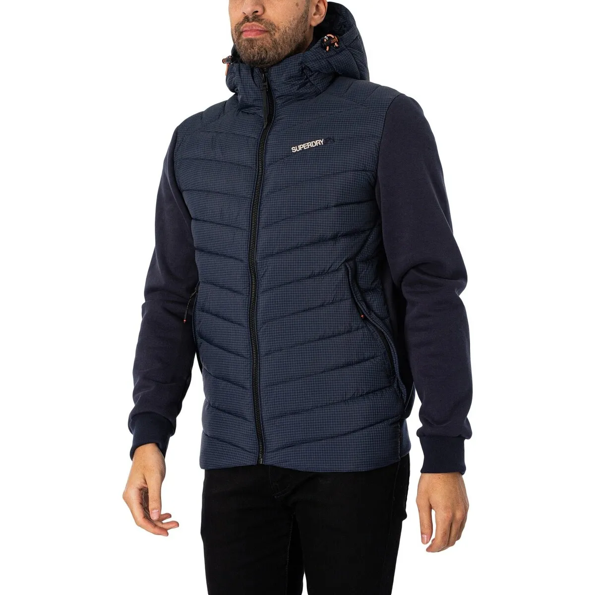 Chaqueta Acolchada Híbrida Con Capucha Storm