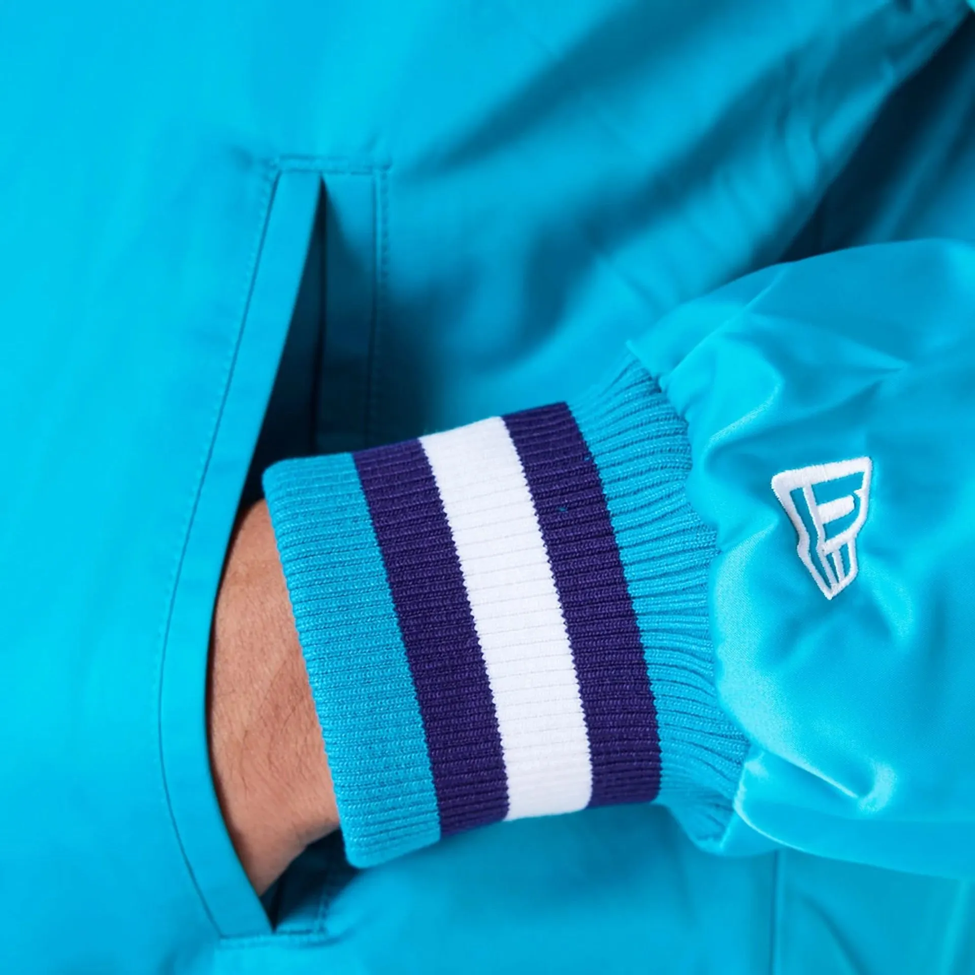 Chaqueta Bomber Charlotte Hornets NBA Satin