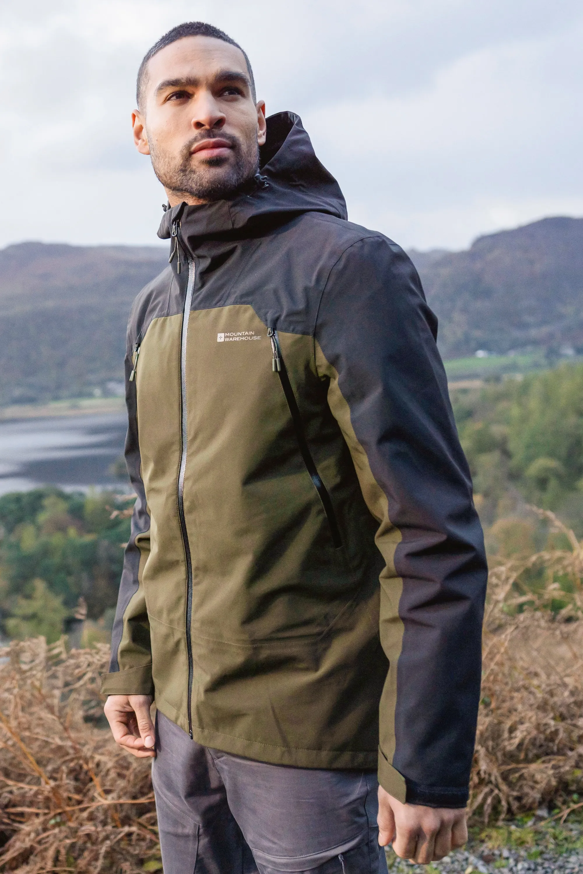 Chaqueta Impermeable De 3 Capas Para Hombre Roam
