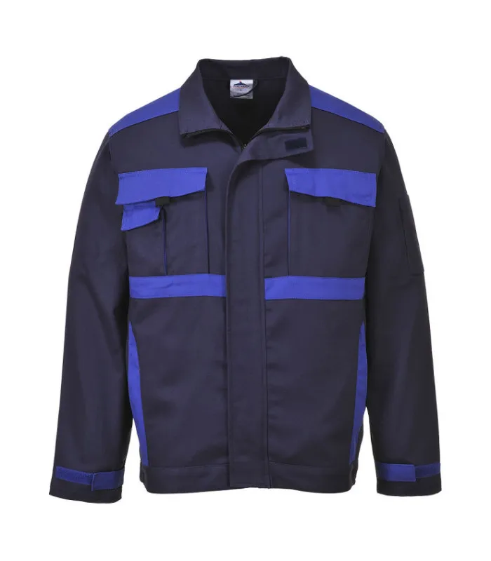 Chaqueta laboral Krakow combinada, de tejido Premium de algodón PORTWEST CW10