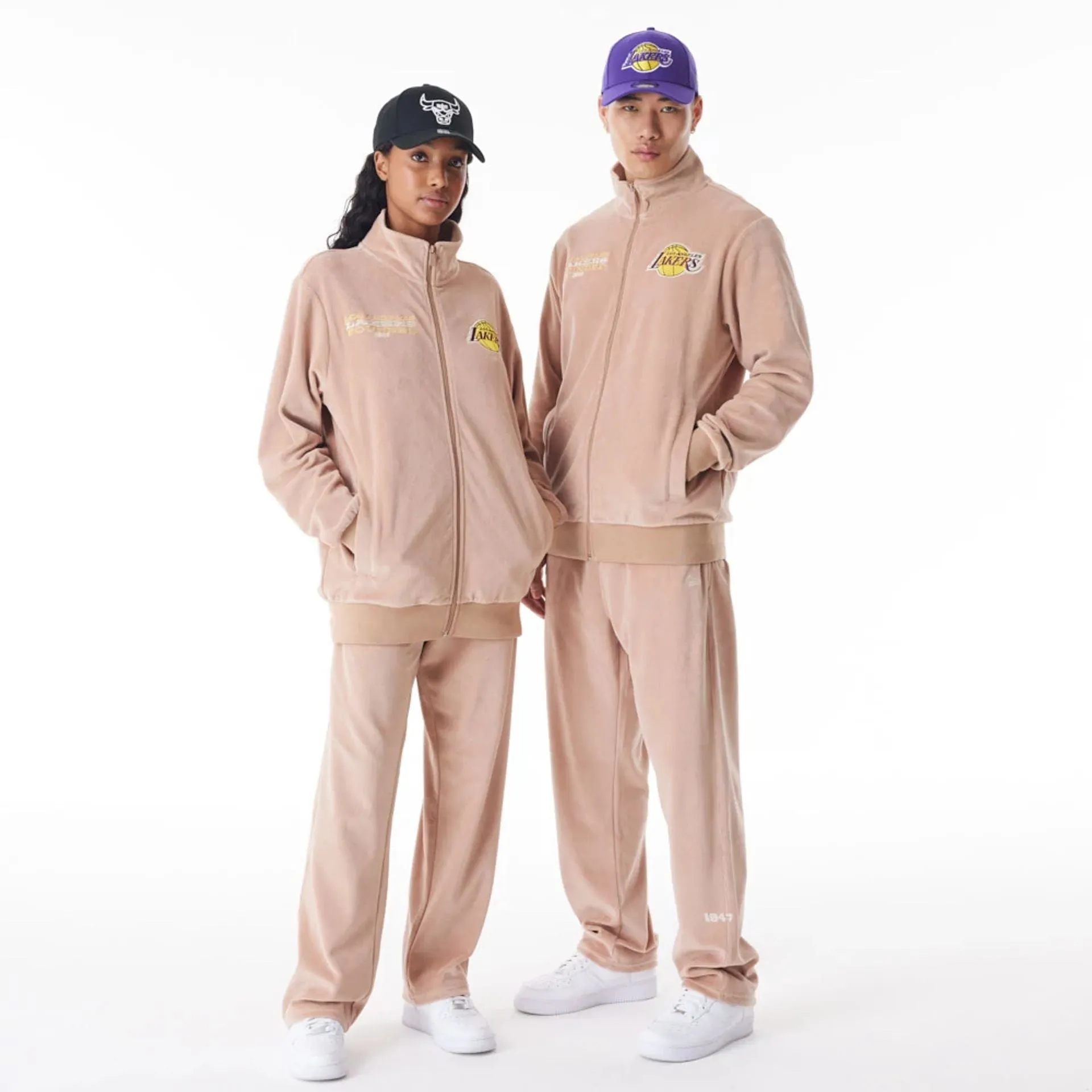 Chaqueta Track LA Lakers NBA Lifestyle Velour
