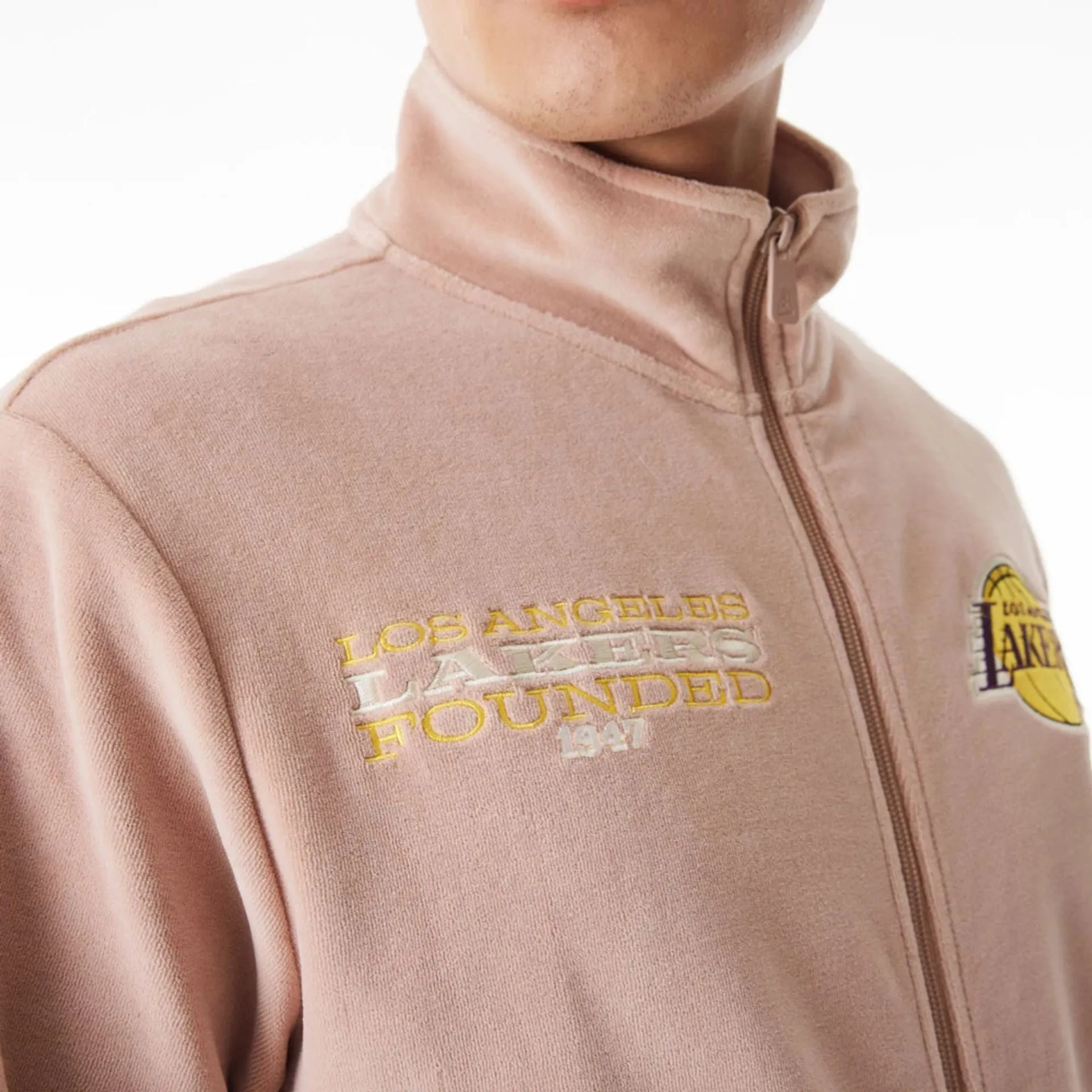 Chaqueta Track LA Lakers NBA Lifestyle Velour