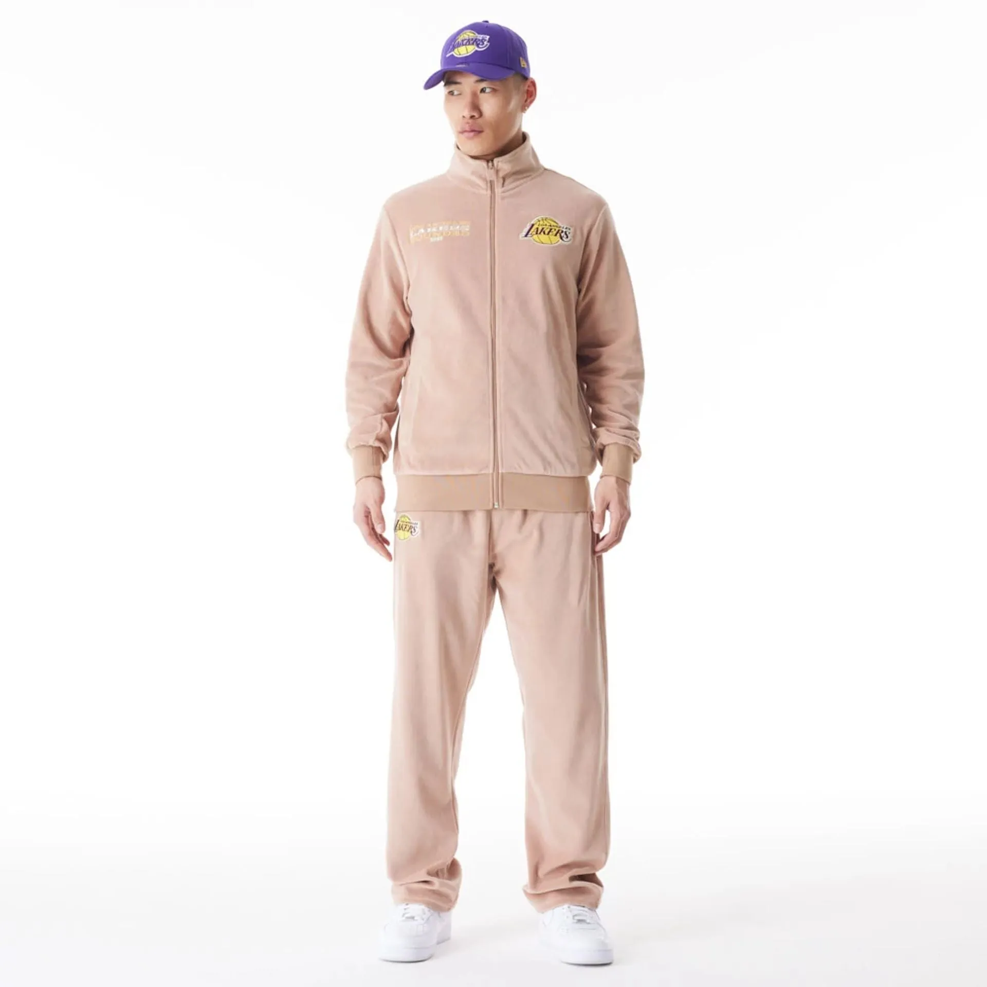Chaqueta Track LA Lakers NBA Lifestyle Velour