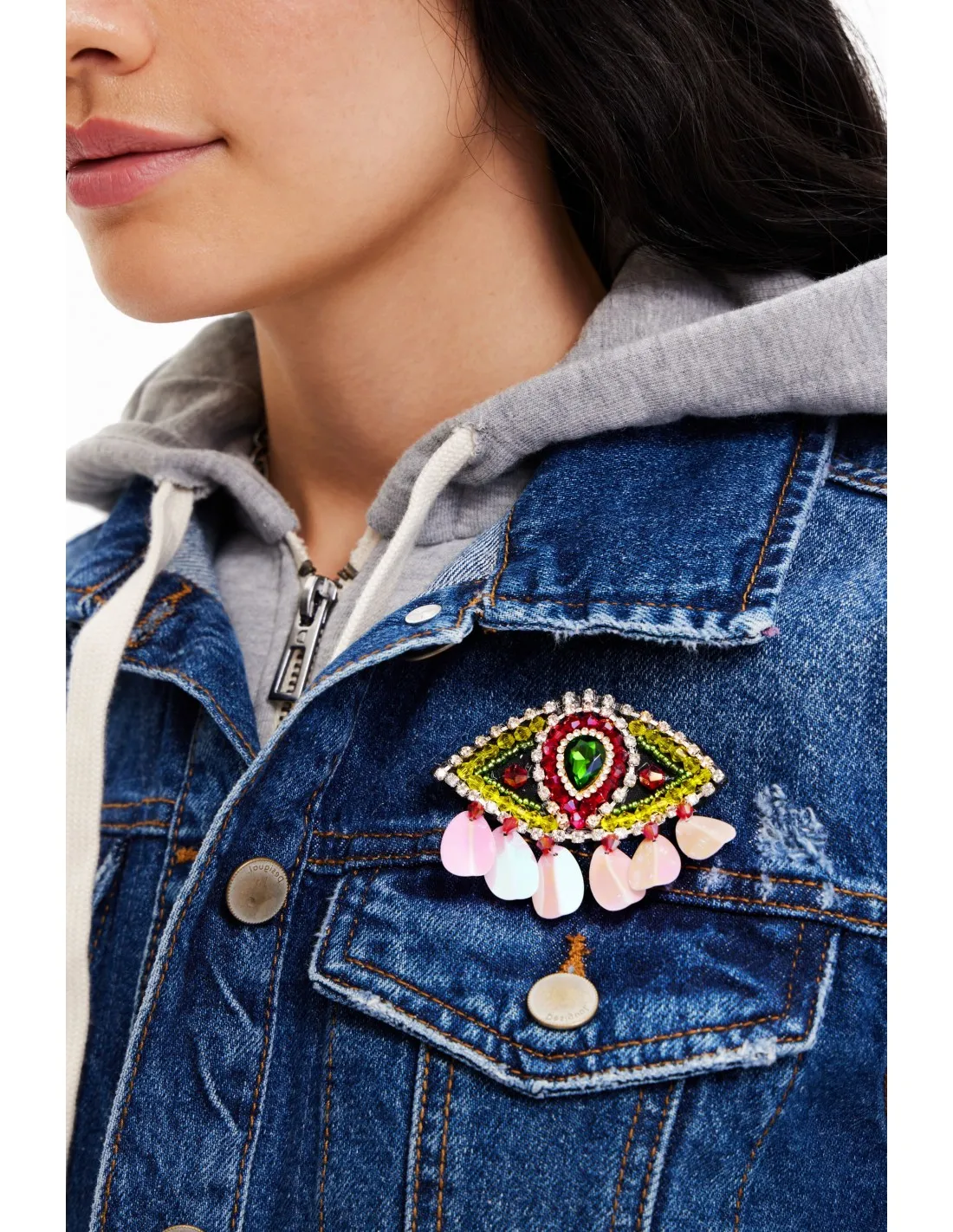 Chaqueta vaquera híbrida Jacksonville de Desigual