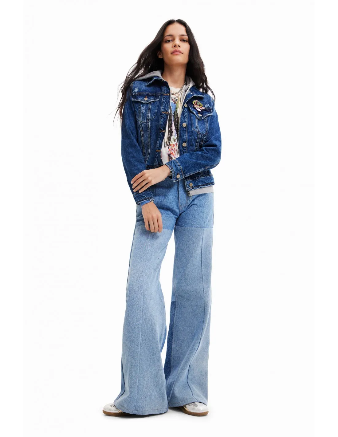 Chaqueta vaquera híbrida Jacksonville de Desigual