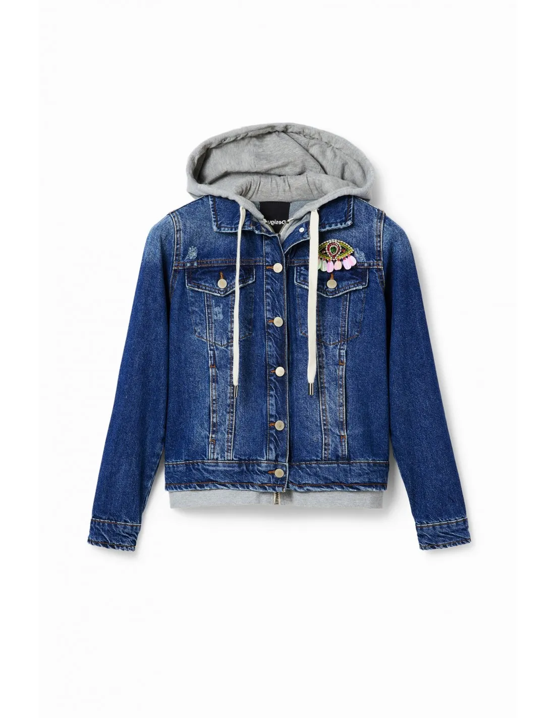 Chaqueta vaquera híbrida Jacksonville de Desigual