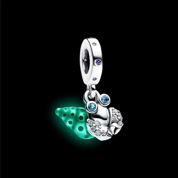 Charm Colgante Cangrejo Ermitaño que Brilla en la Oscuridad 792700C01