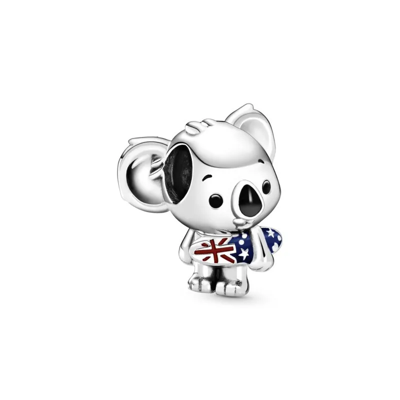 Charm en Plata de Ley Koala Surfero 799031C01