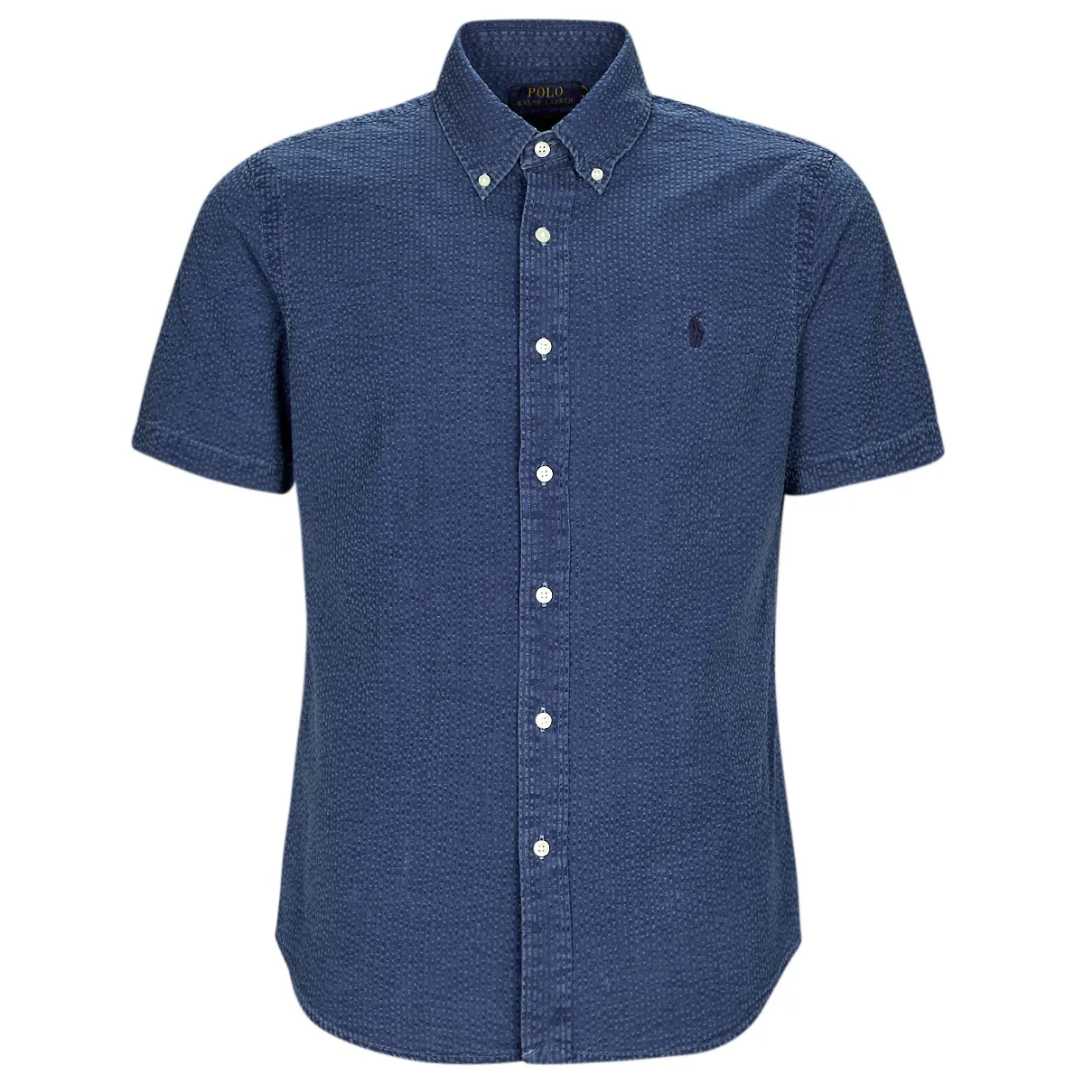 CHEMISE COUPE DROITE EN SEERSUCKER