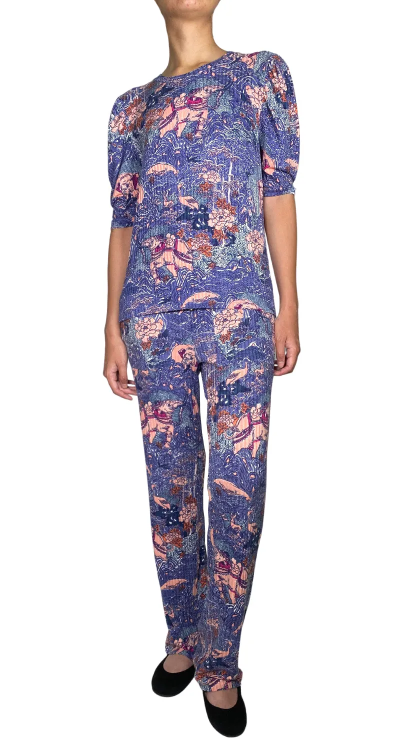 CHER Polera Estampada Hindú