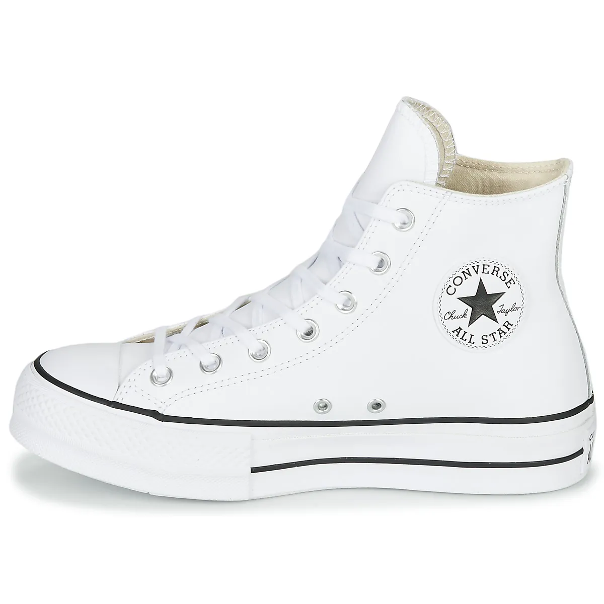 CHUCK TAYLOR ALL STAR LIFT CLEAN LEATHER HI