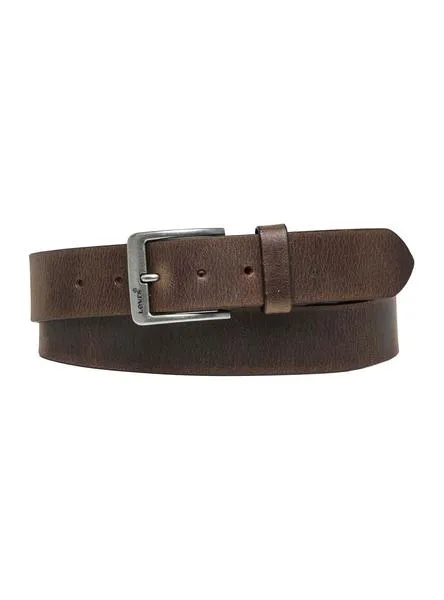 cinturon levis cutt marron para hombre