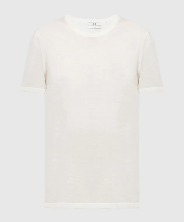 CO LIGHT BEIGE CASHMERE TSHIRT
