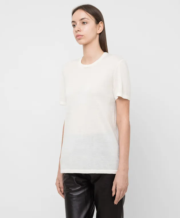 CO LIGHT BEIGE CASHMERE TSHIRT