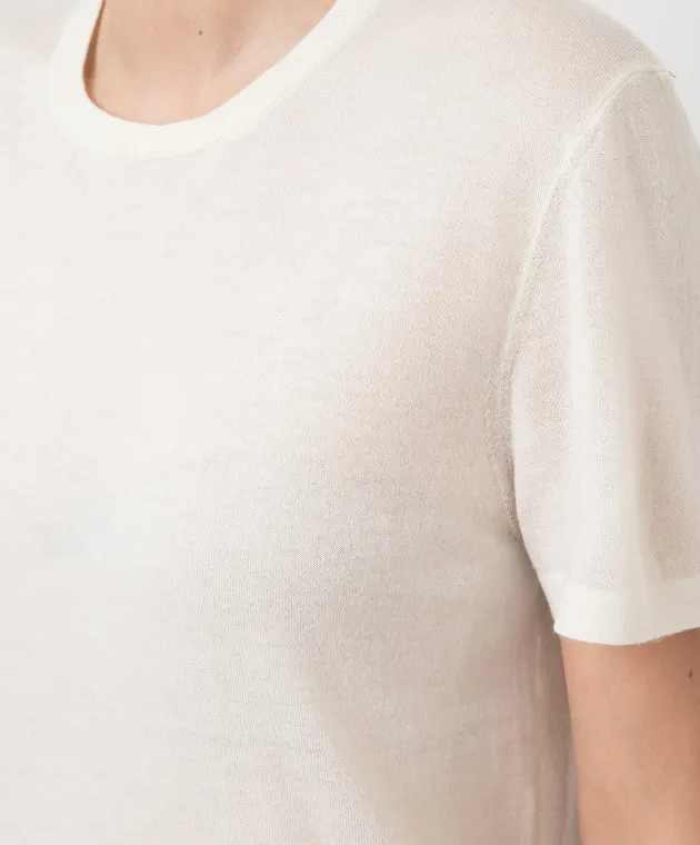 CO LIGHT BEIGE CASHMERE TSHIRT