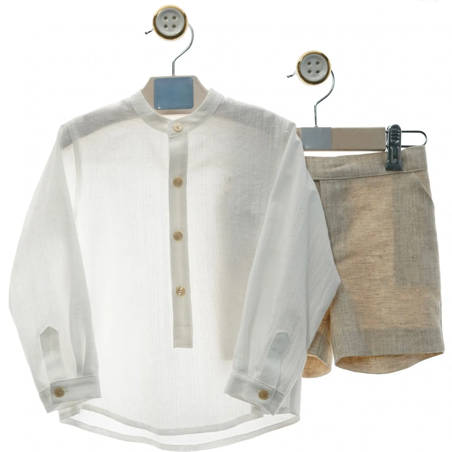 Conjunto camisa y pantalón para niño colección Amelia