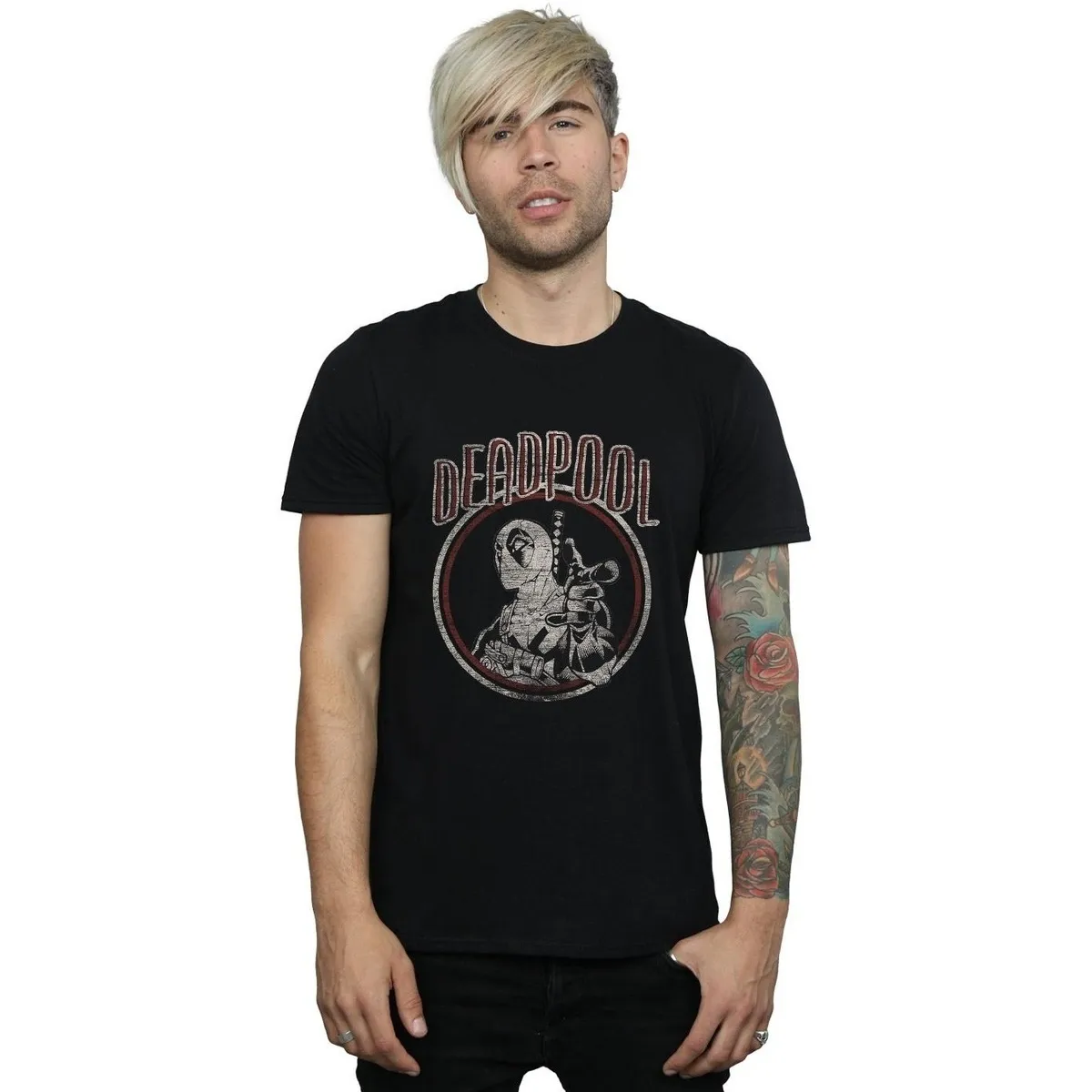 Deadpool Vintage Circle