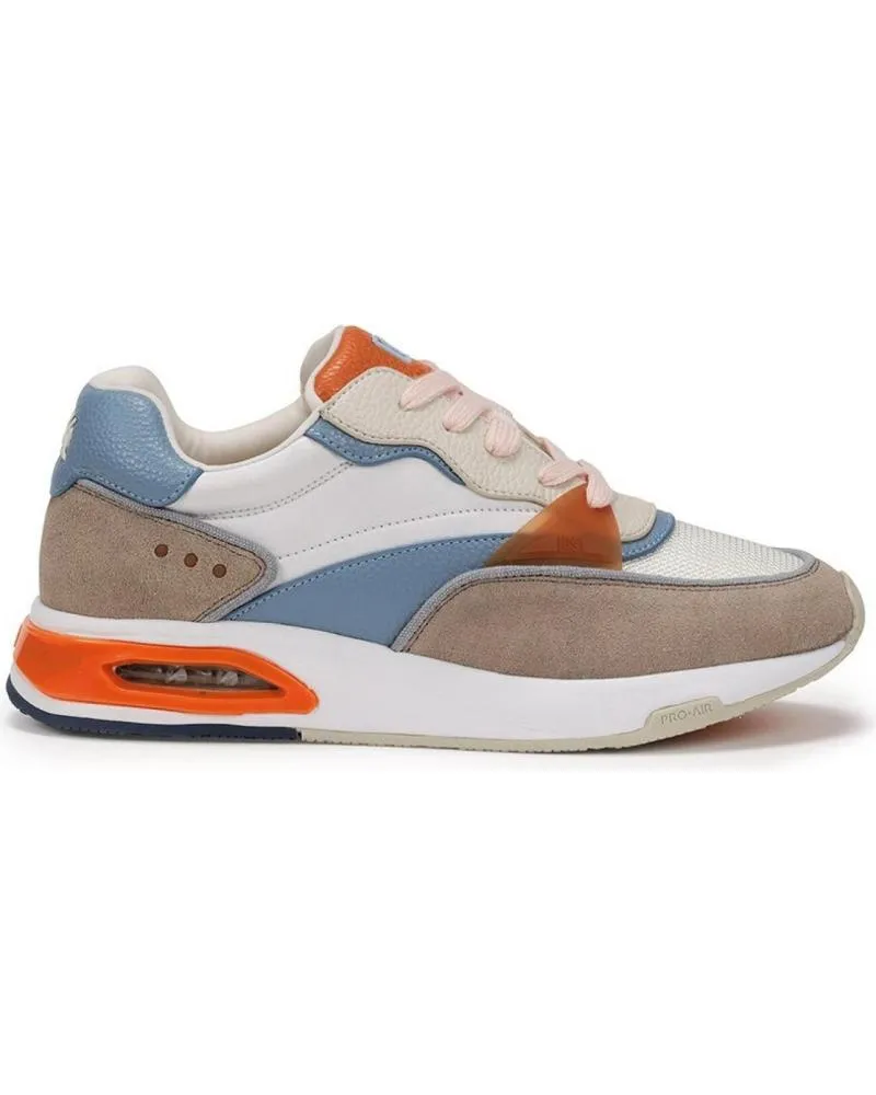 DEPORTIVAS DE MUJER Y HOMBRE DORKING ZAPATO PICADO PIEL MARRON 2425009 MARRONEBLU FIORE CERATO SCHIARENTE MAIALINO FODERA PELL