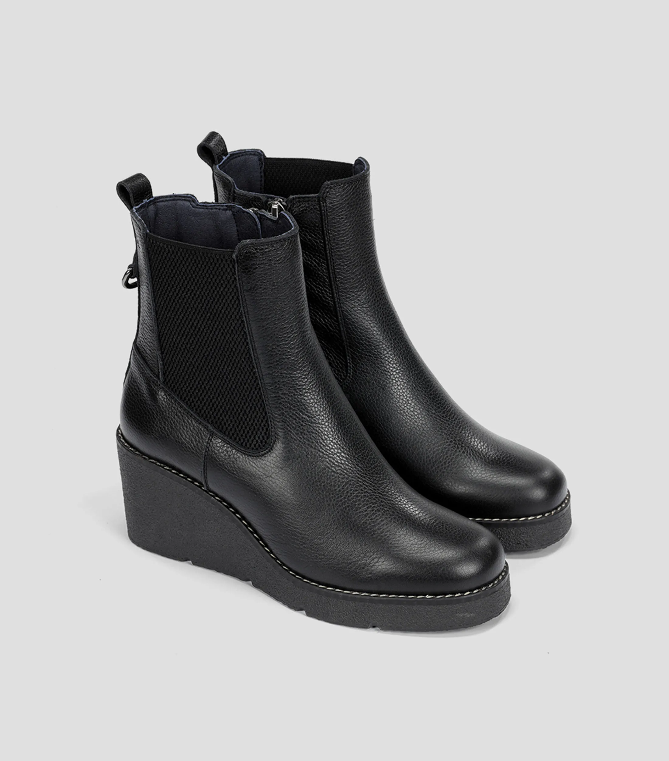 Dorking Botines Lalie en Piel de Cuña Mujer