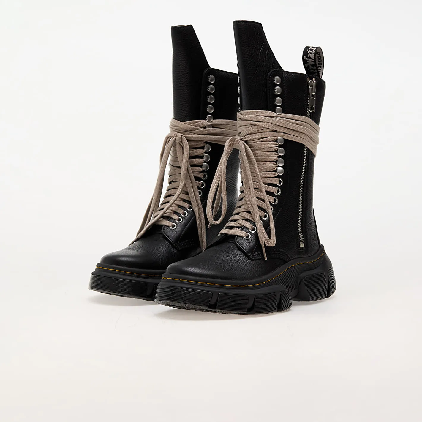 Dr. Martens DRKSHDW x 1918 Dmxl Calf Length Boot Black
