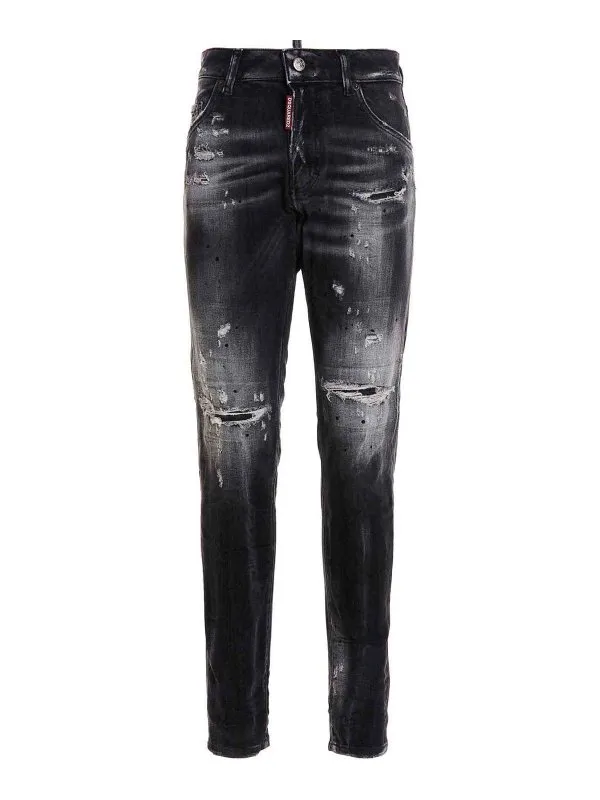 DSQUARED2 JEANS BOOTCUT  NEGRO
