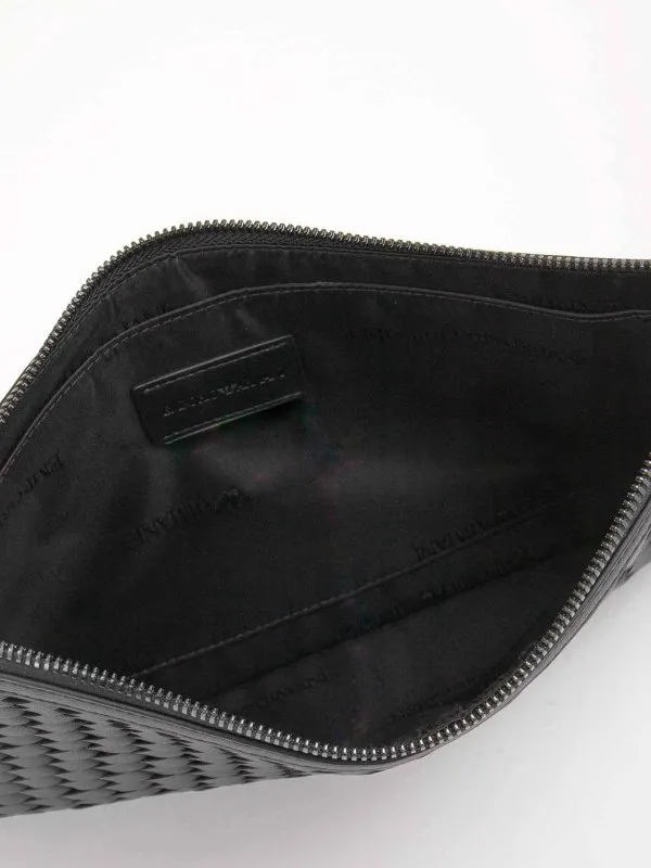 EMPORIO ARMANI BOLSO CLUTCH  NEGRO