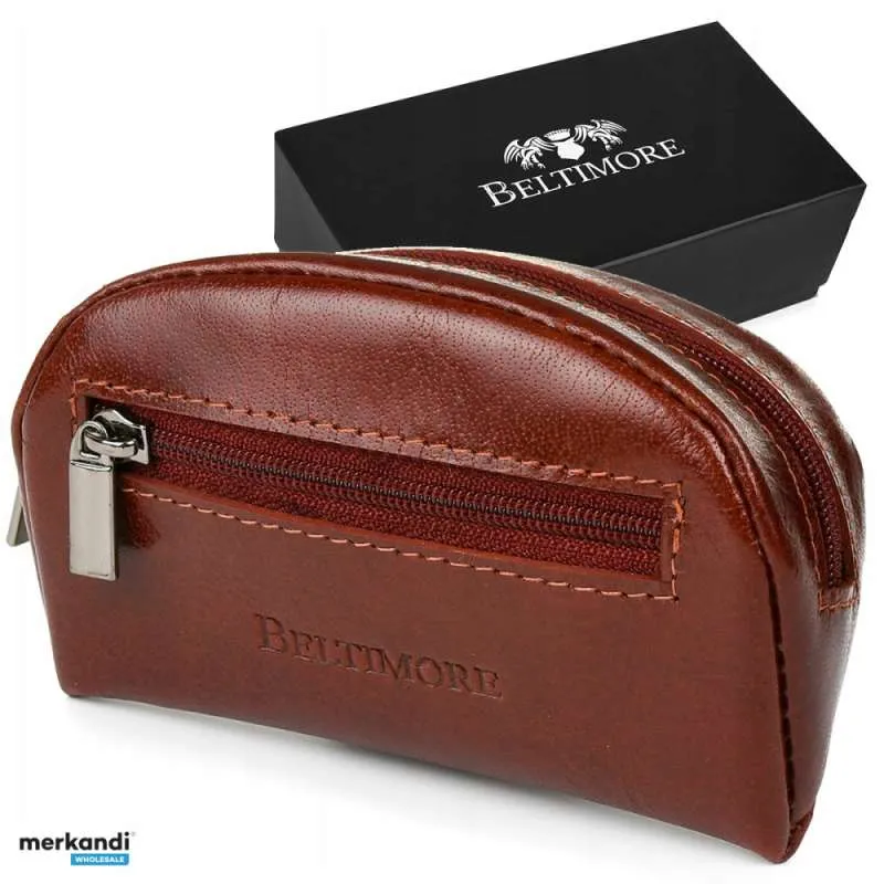 Estuche de cuero para bolígrafos Beltimore rojo G91