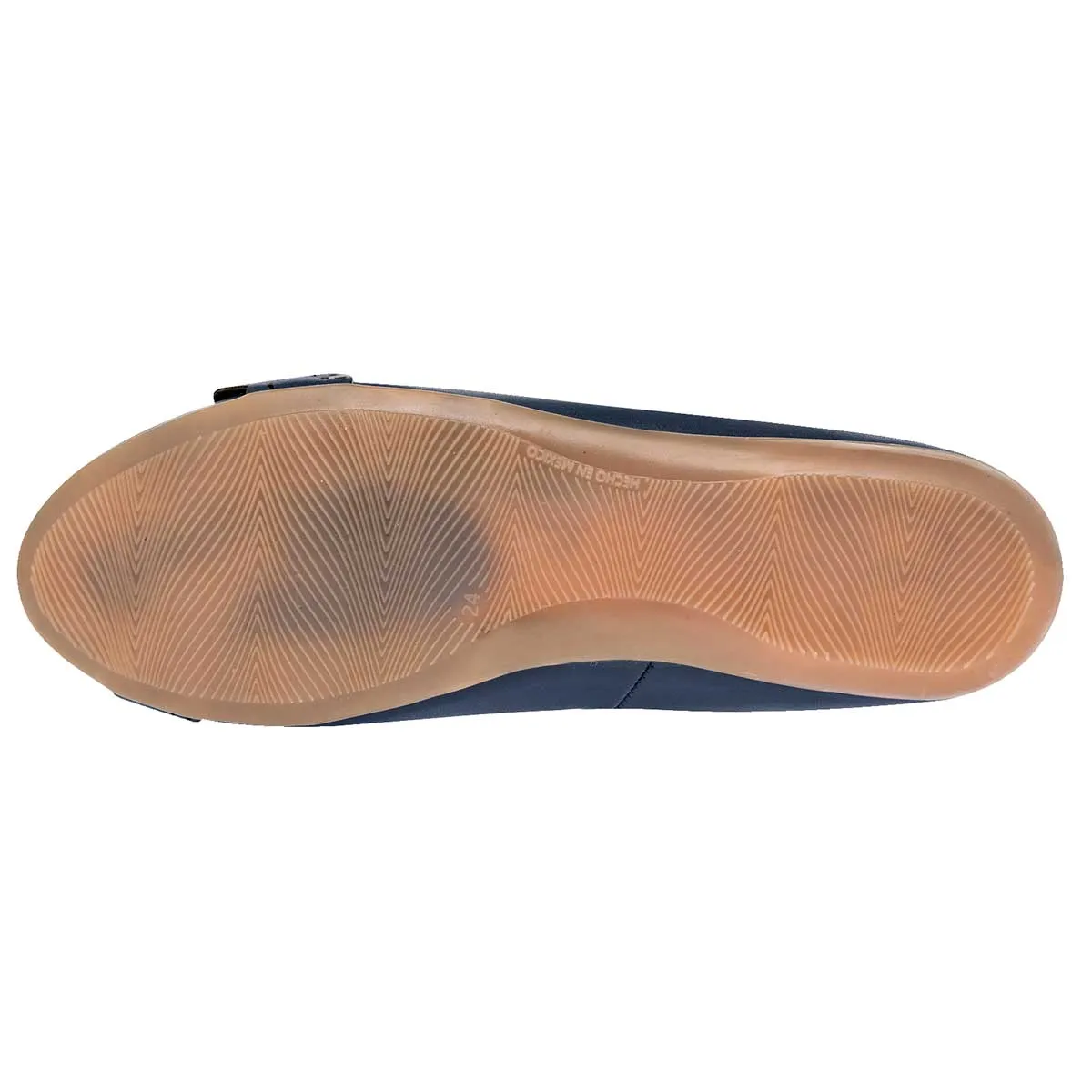 Flats Exterior Piel sintética Color Azul Para Mujer De Gilardi