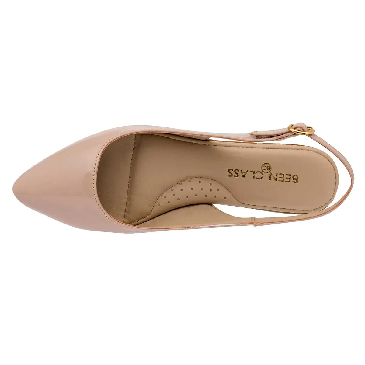 Flats Exterior Piel sintética Color Beige Para Mujer De Been Class