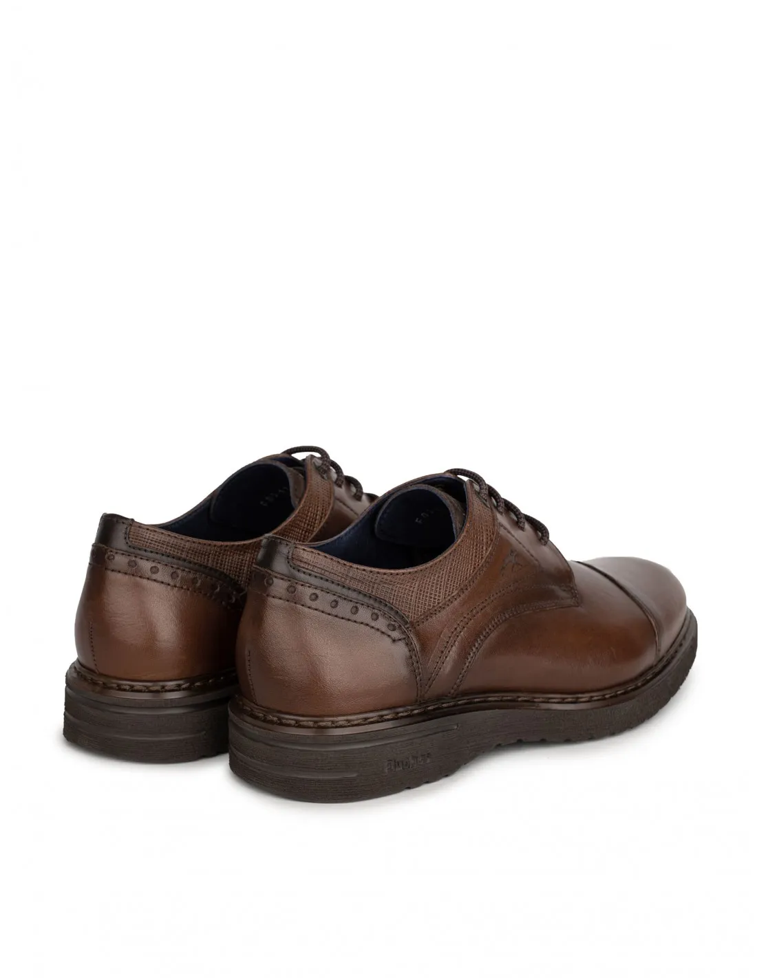 FLUCHOS Zapatos Vestir Piel Marrón
