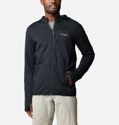 Forro polar con diseño de cuadrícula con capucha Triple Canyon™ para hombre