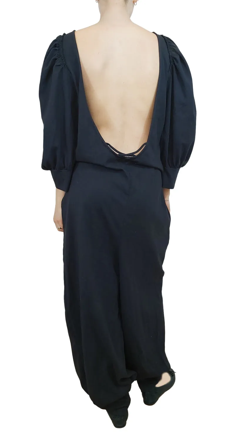 FREE PEOPLE ENTERITO JACKIE VBACK NEGRO