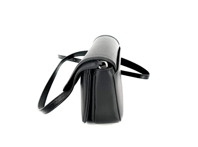 Furla Bandolera Piel Cuadros Negro 
