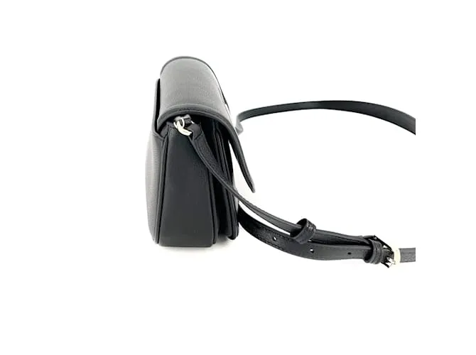 Furla Bandolera Piel Cuadros Negro 